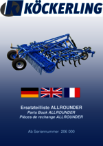 Allrounder -classic- Ersatzteilliste ab | Parts book from | Pièces de rechange à partir de 206 000 (incl. Allrounder -classic- 1000)